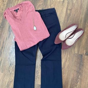 Brand new bootcut navy dress pants size 4